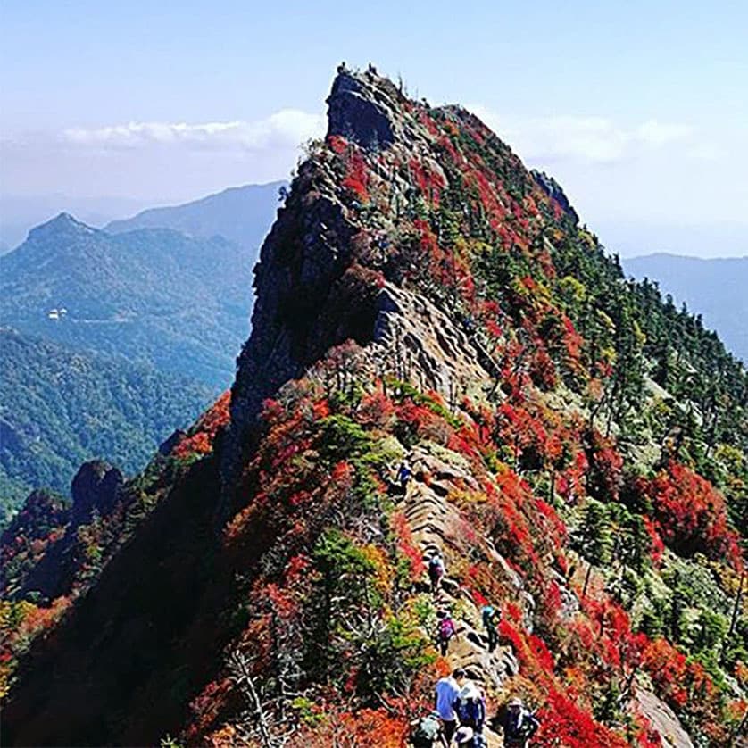 石鎚山